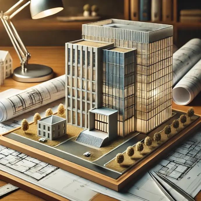 3D-gedrucktes Hochhaus